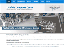 Tablet Screenshot of lichfieldpc.co.uk